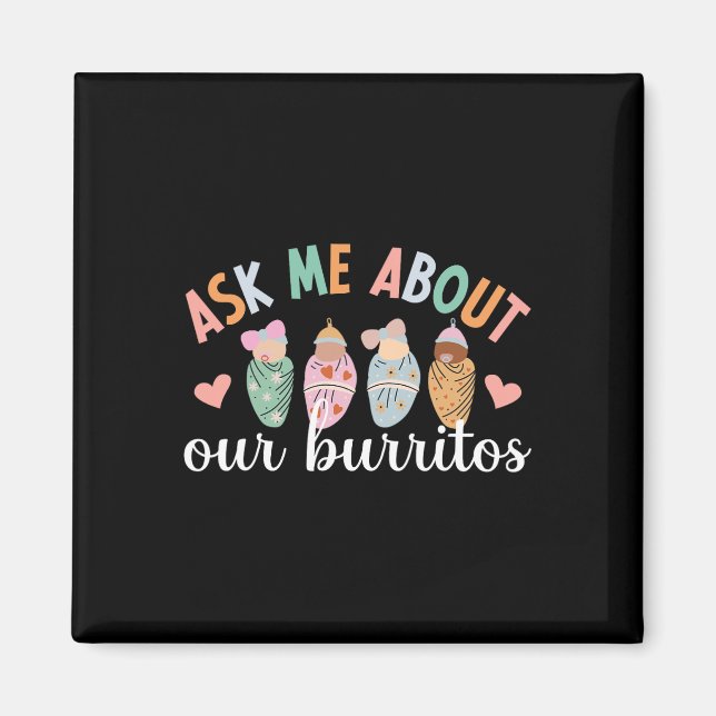 Íman Nossos Burritos Mãe Ba (Frente)