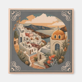 Íman Nostalgic Love for Oia Village