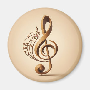 Íman Nota de Limpeza Musical