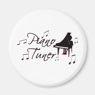 Íman Notas da música do afinador de piano com pedais e