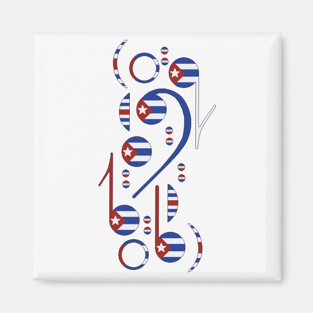 Íman Notas da Música Latina (Frente)