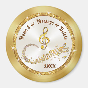 Íman Notas de Música Magnets, Favoritos para festas Mus