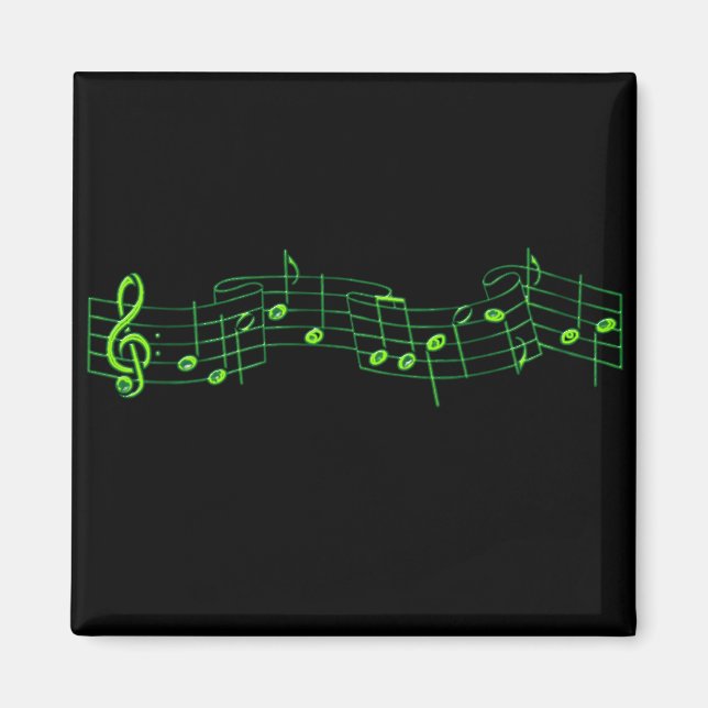 Íman Notas Musicais (Frente)