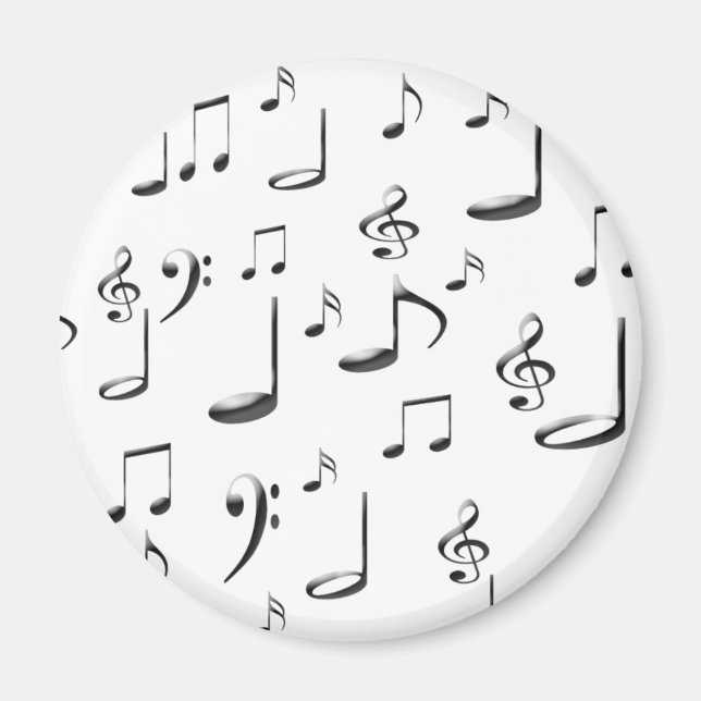 ÍMAN NOTAS MÚSICAS (Frente)