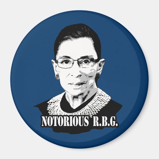 Íman Notório R.B.G. - Ruth Bader Ginsburg (Frente)