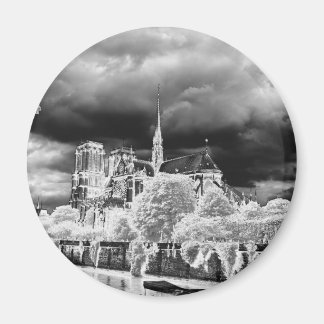 Íman Notre Dame, Paris 4 b&w