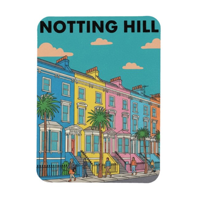 Íman Notting Hill London (Vertical)