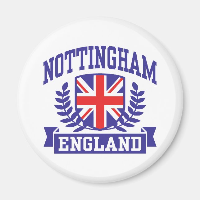 Íman Nottingham Inglaterra (Frente)
