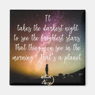 Íman noturno mais escuro