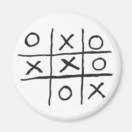 Íman Noughts Tic-Tac-Toe e Cruzes