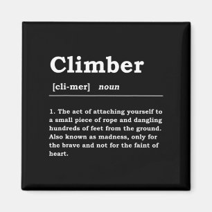 Íman Noun Boulderin Rock Climber Mou