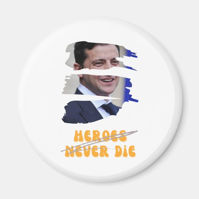 Íman Nova camiseta Volodymyr zelinsky Clássica (Frente)