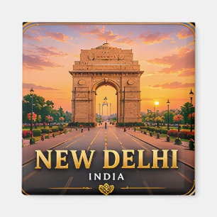 Íman Nova Deli Capital da Índia Descoberta 🕌