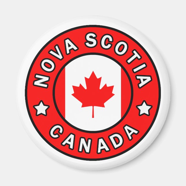 Íman Nova Escócia Canadá (Frente)