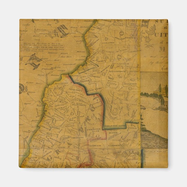 Íman Nova Hampshire 4 (Frente)