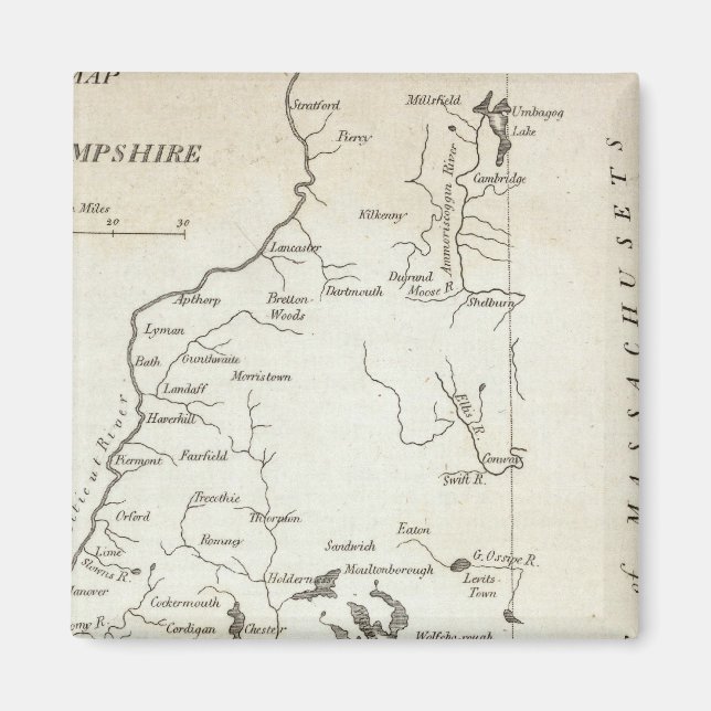 Íman Nova Hampshire 7 (Frente)