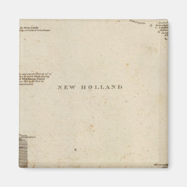 Íman Nova Holanda, Austrália (Frente)