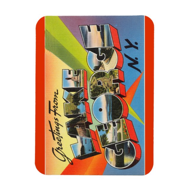 Íman Nova Iorque, Lago George Magnet (Vertical)