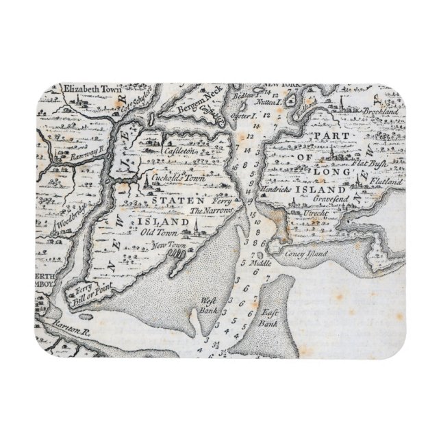 Íman Nova Iorque | Médio do século XVIII (Horizontal)