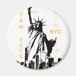 Íman Nova Iorque Ny Nyc Estátua da Liberdade