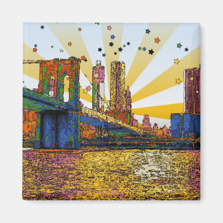 Íman Nova Iorque Psicodélico: Ponte Brooklyn, WTC nº 1