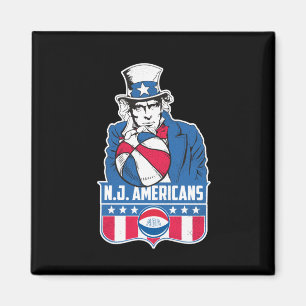 Íman Nova Jersey Americanos Basquete Tio Sam