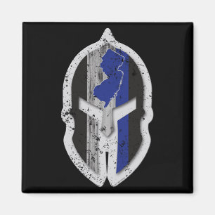 Íman Nova Jersey Piolhos do Estado Linha Azul Fina Espa