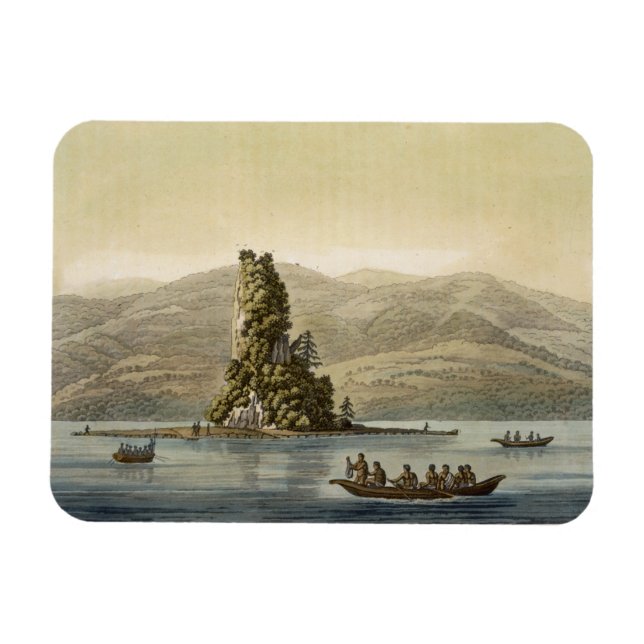 Íman Nova Norfolk perto de Vancouver (gravação a cores) (Horizontal)