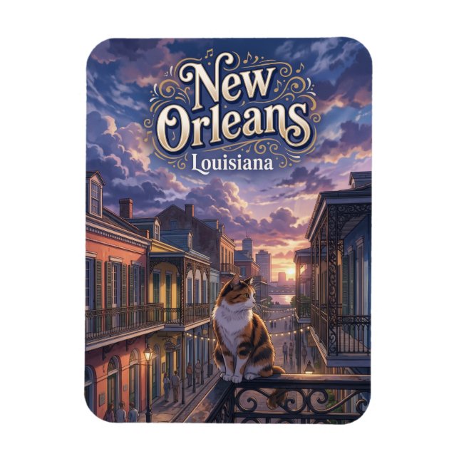 Íman Nova Orleans EUA (Vertical)
