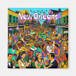 Íman Nova Orleans, Pessoas Louisiana se divertindo