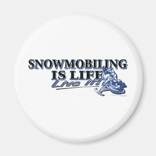 ÍMAN NOVA SNOWMOBILING-IS-LIFE-2C