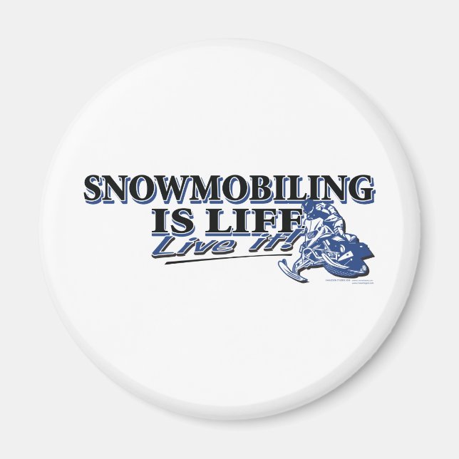 ÍMAN NOVA SNOWMOBILING-IS-LIFE-2C (Frente)