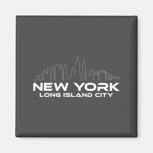 Íman Nova York Long Island City _1 (Frente)