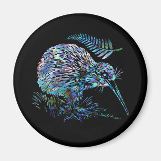 ÍMAN NOVA ZEALAND KIWI E FERN PAUA