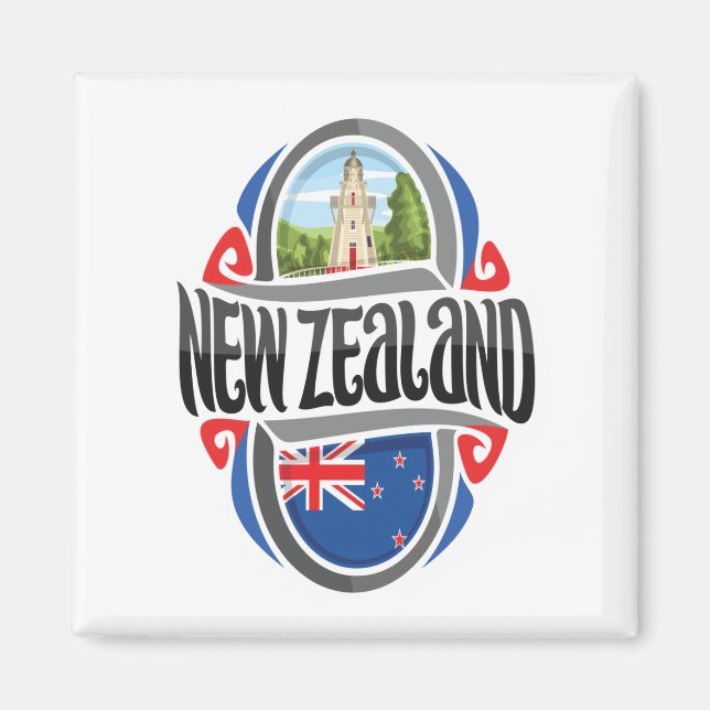 Íman Nova Zelândia (Frente)