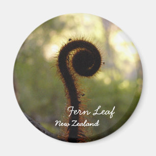 Íman Nova Zelândia, Aotearoa, Fern Leaf (Magnet)