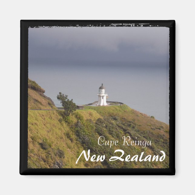 Íman Nova Zelândia, Farol de Cabo Reinga (Magnet) (Frente)