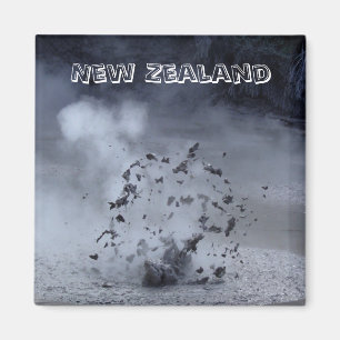 Íman Nova Zelândia - Lama explosiva (Imã de geladeira
