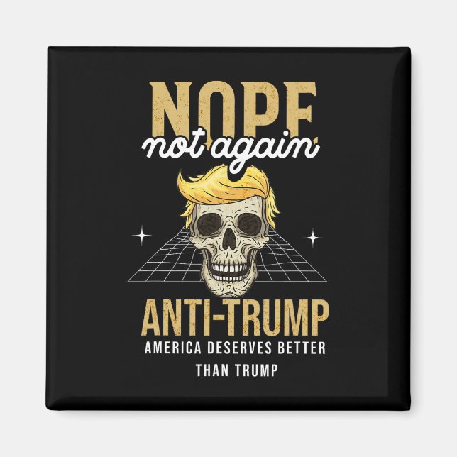 Íman Novamente Anti-Trump 2024 (Frente)