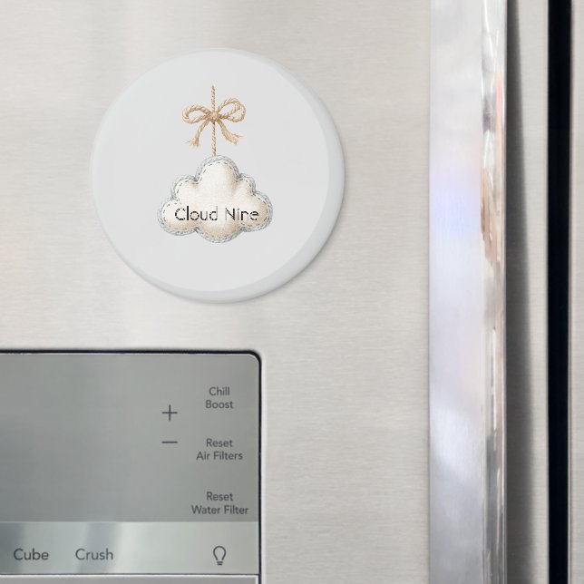 Íman Nove Nuvem Azul Pálido (In Situ (Fridge))