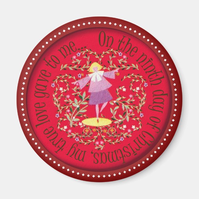 Íman Nove senhoras dançando (Frente)