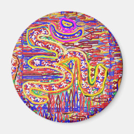 Íman NOVINO Om Mantra - Arte acrílica de alta energia