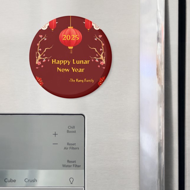 Íman Novo ano chinês 2025 (In Situ (Fridge))