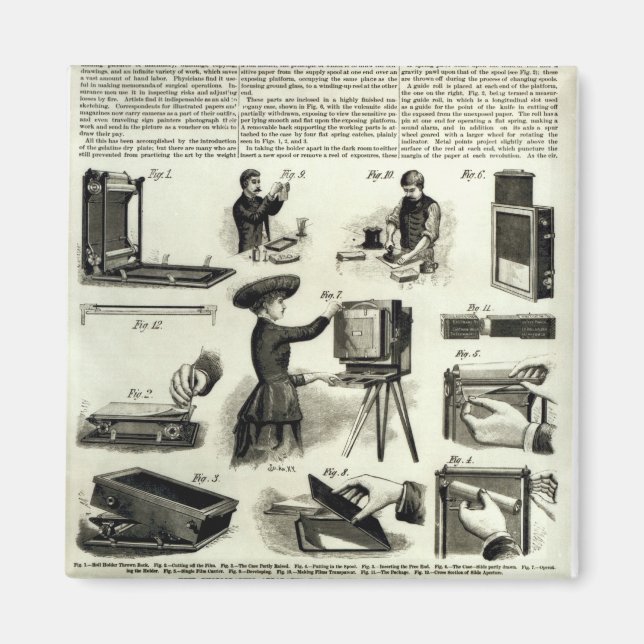 Íman Novo aparelho fotográfico (Frente)