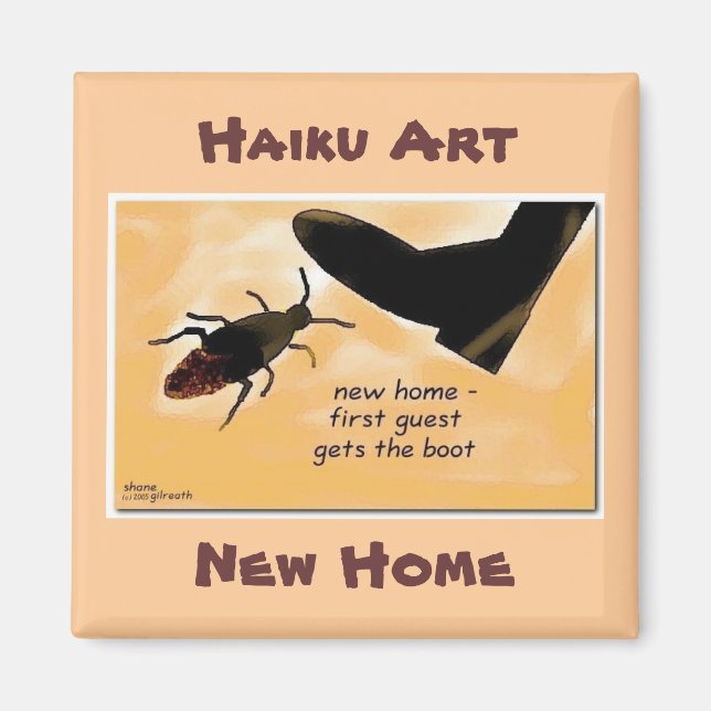 ÍMAN NOVO HAIKU ART MAGNET (Frente)