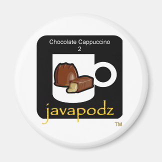 Íman Novo imã de Cappuccino de Chocolate JavaPodz