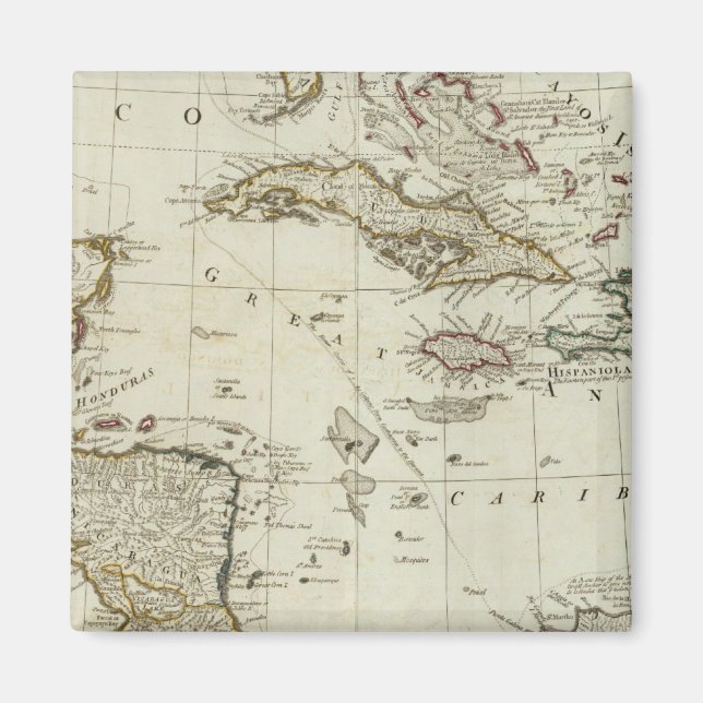 Íman Novo mapa da América do Norte (Frente)