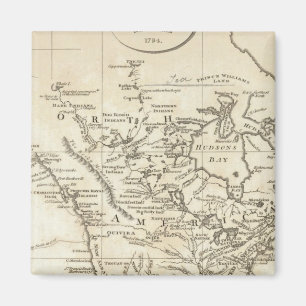 Íman Novo mapa da América do Norte