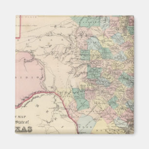 Íman Novo Mapa do Estado do Texas