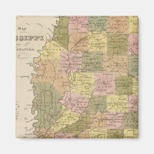 Íman Novo Mapa Do Mississippi